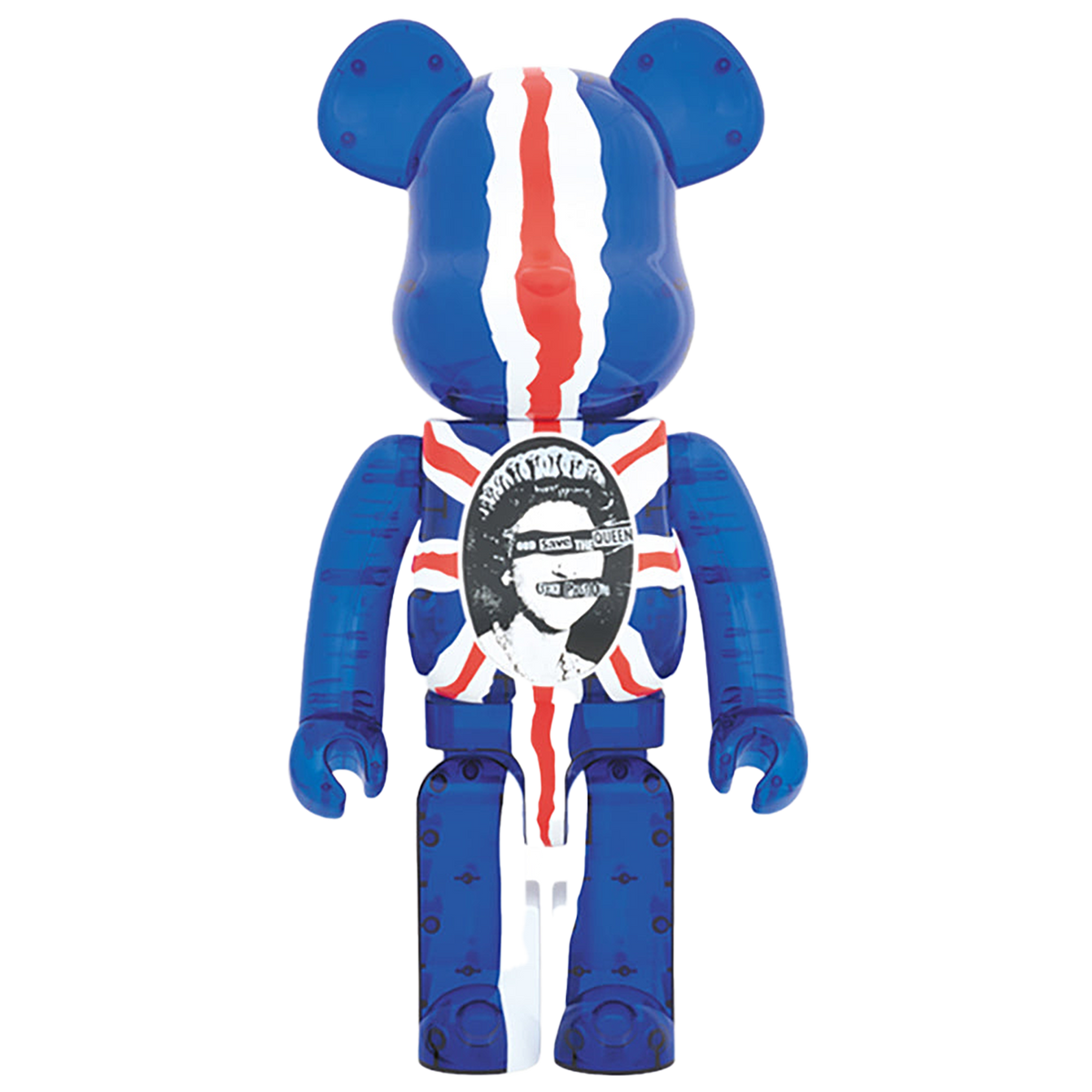 BE@RBRICK God Save The Queen Clear Ver. 1000％