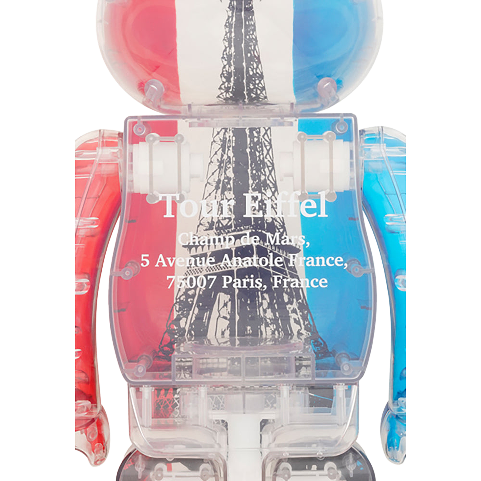 EIFFEL TOWER Tricolor Ver. BE@RBRICK 1000％