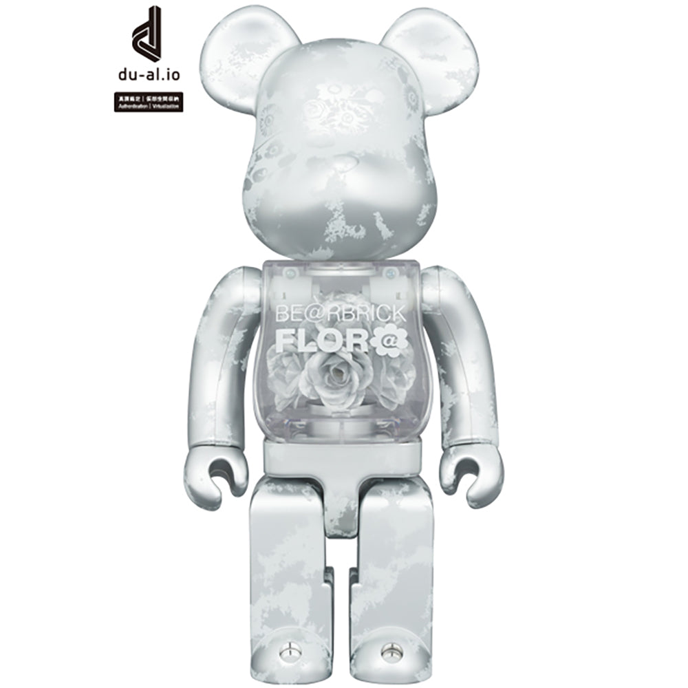BE@RBRICK FLOR@ SILVER 400％_0