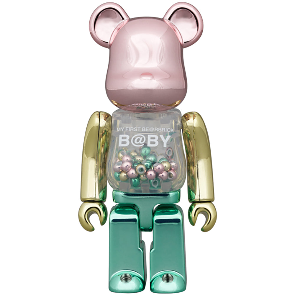MY FIRST BE@RBRICK 1st COLOR CHROME Ver. 100％ & 400％_1