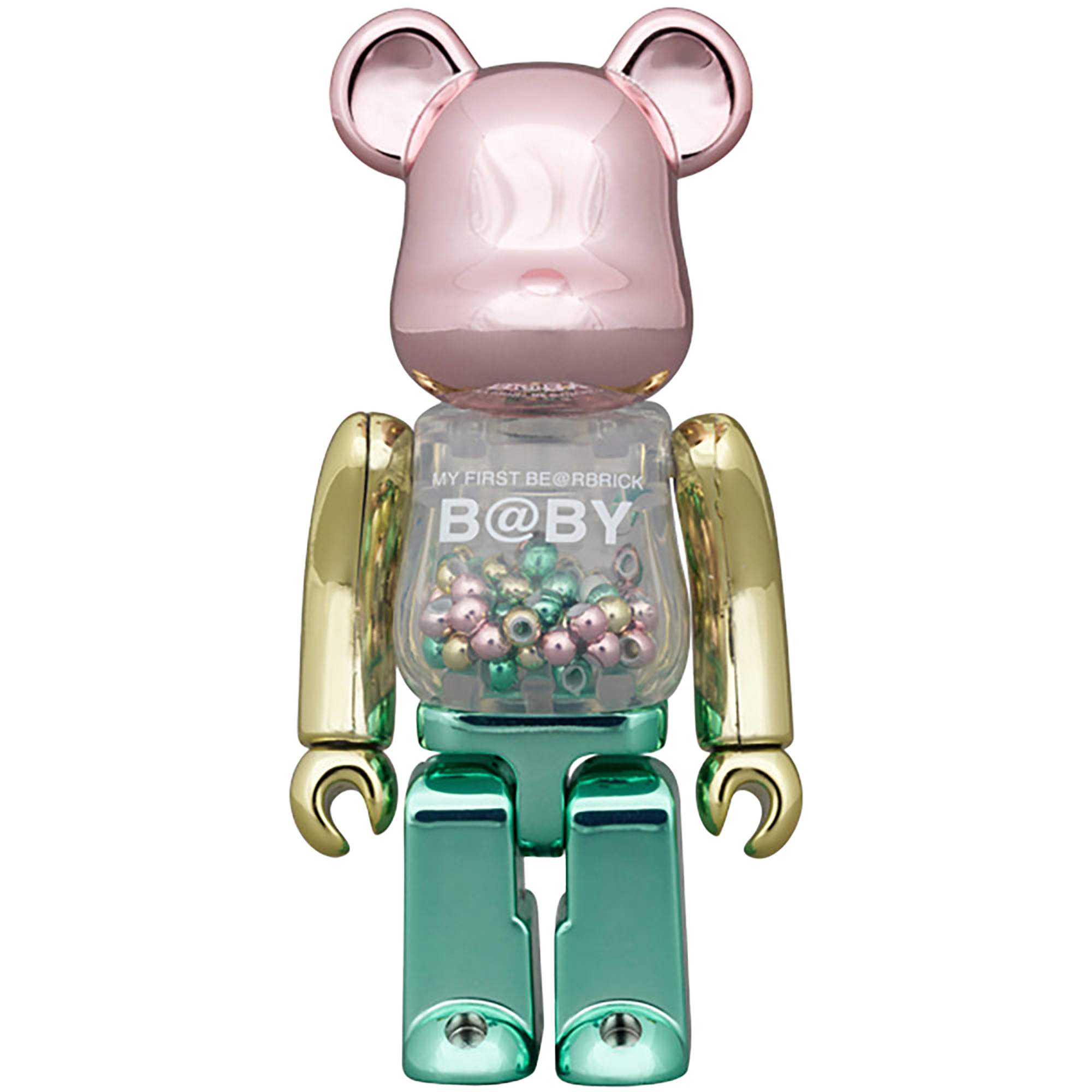 MY FIRST BE@RBRICK 1st COLOR CHROME Ver. 100％ & 400％