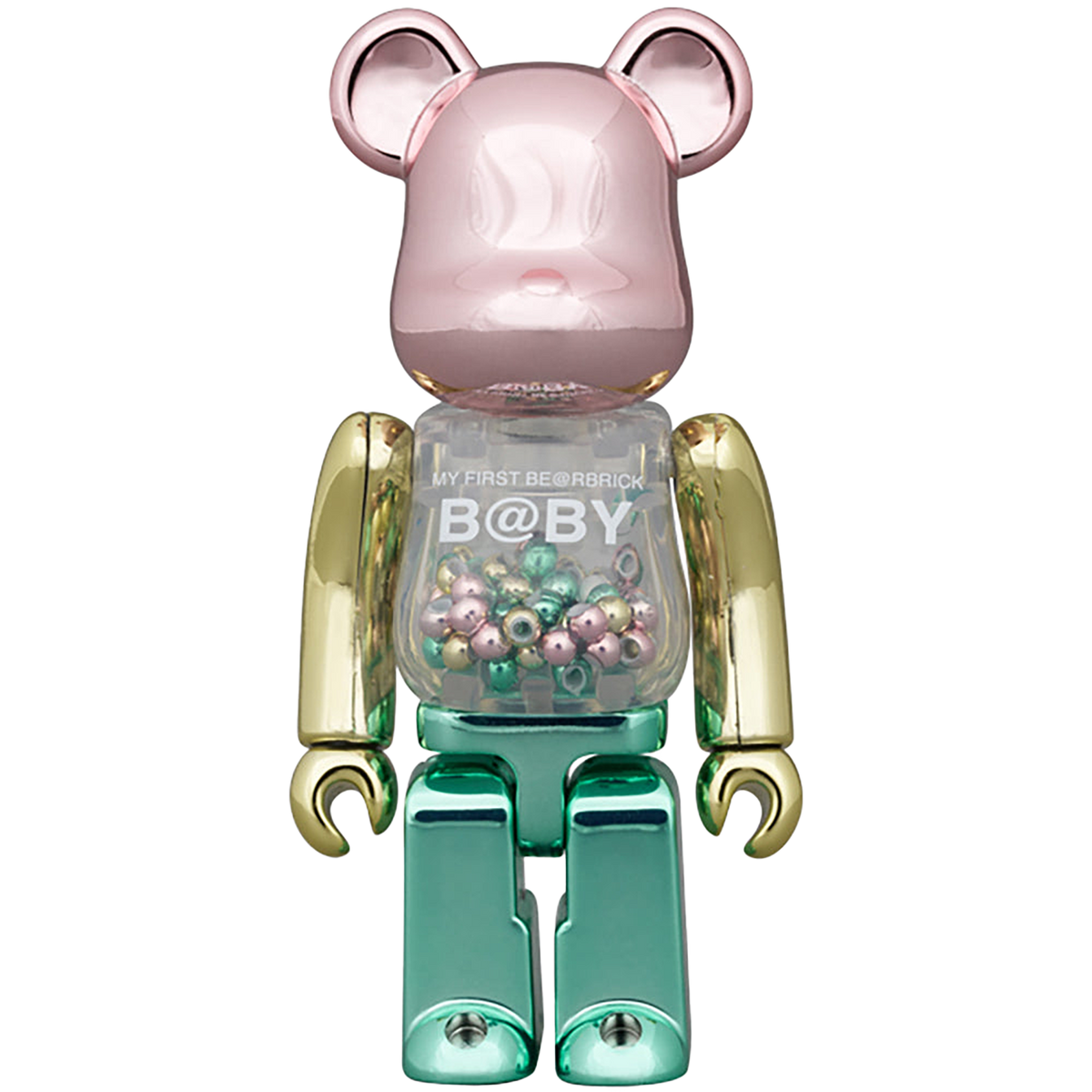 MY FIRST BE@RBRICK 1st COLOR CHROME Ver. 100％ & 400％