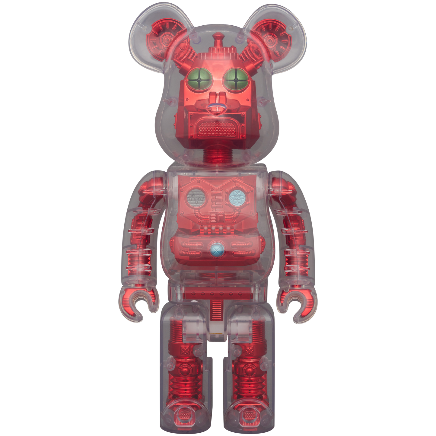 BE@RBRICK HxS（HIROTA SAIGANSHO） METALLIC RED 400％_0
