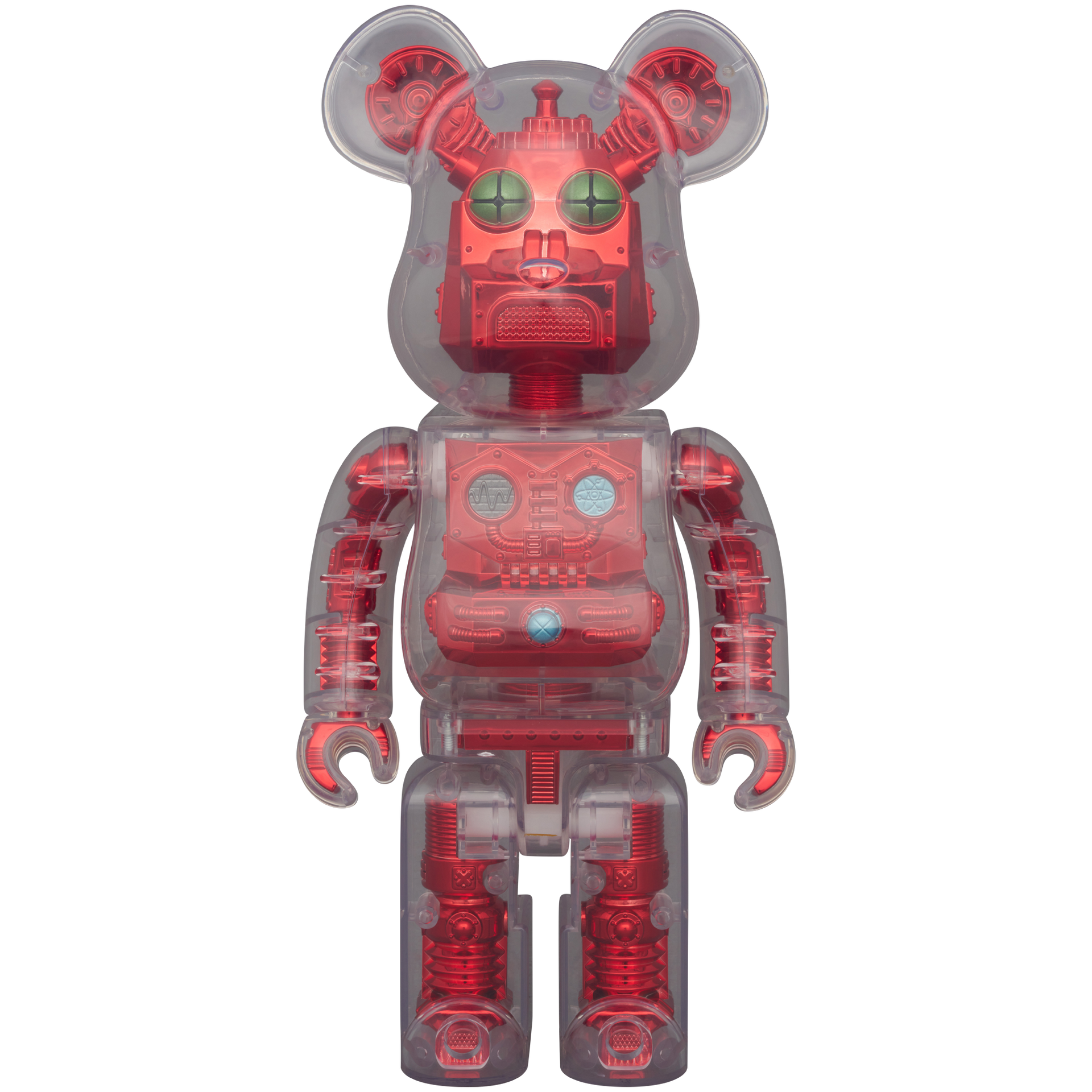BE@RBRICK HxS（HIROTA SAIGANSHO） METALLIC RED 400％ | MEDICOM TOY