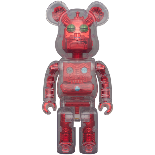 BE@RBRICK HxS（HIROTA SAIGANSHO） METALLIC RED 400％_0