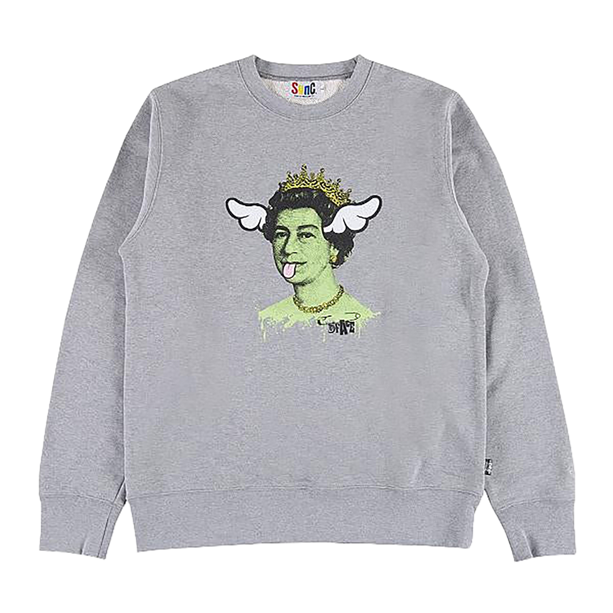 D*FACE CREW NECK SWEAT DSTQ