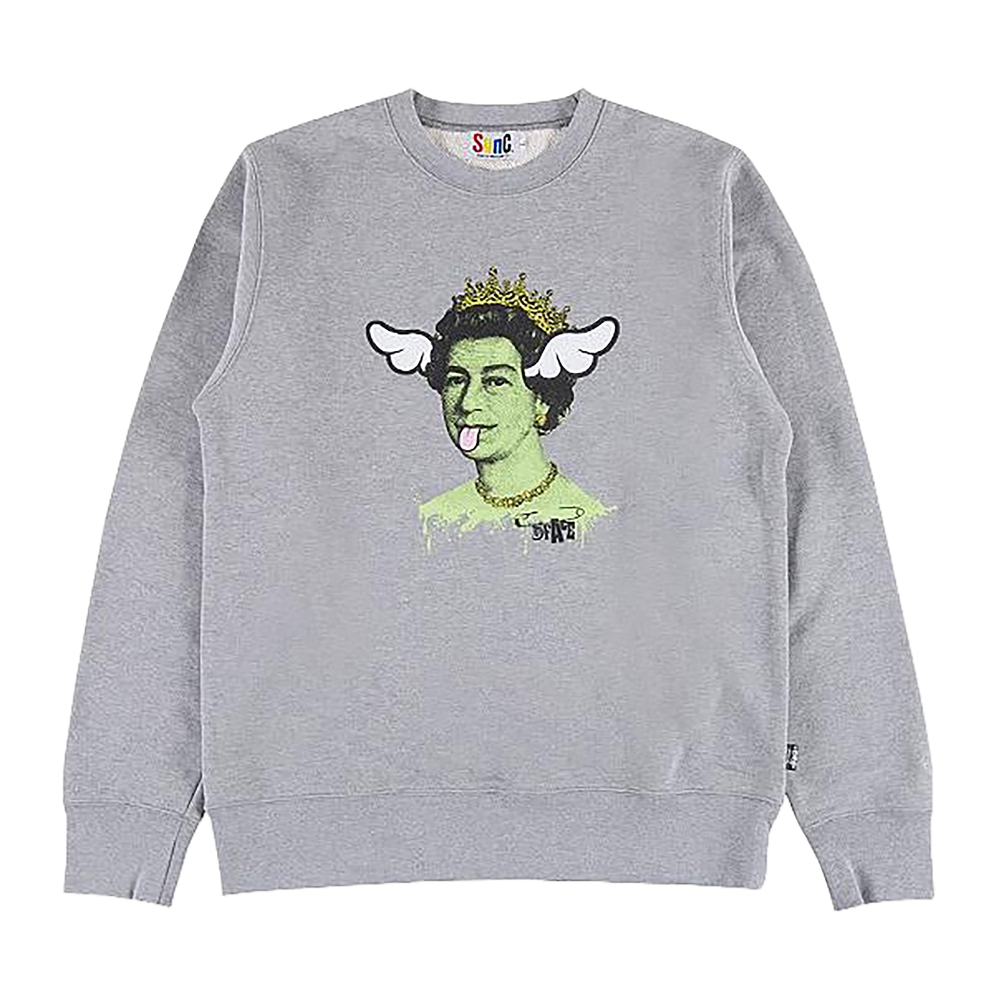 D*FACE CREW NECK SWEAT DSTQ