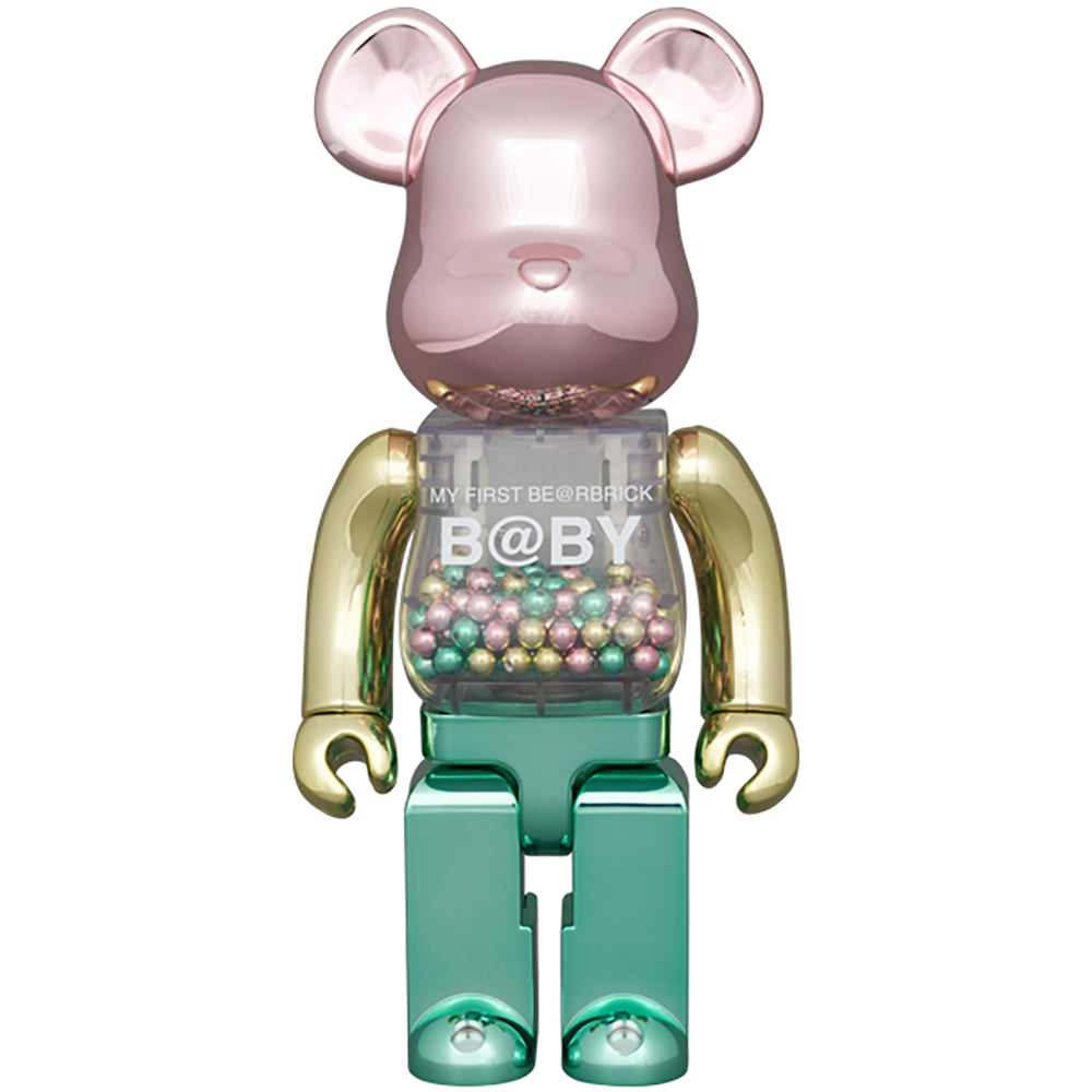 MY FIRST BE@RBRICK 1st COLOR CHROME Ver. 100％ & 400％_2