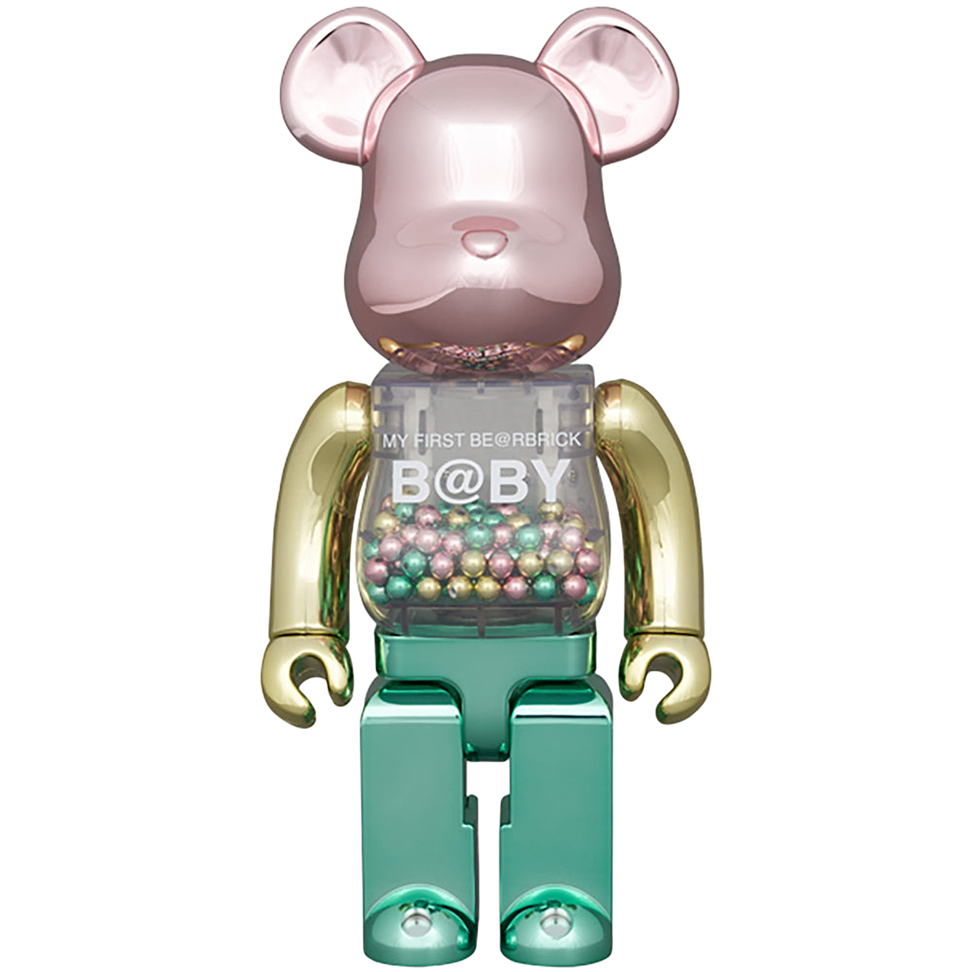 MY FIRST BE@RBRICK 1st COLOR CHROME Ver. 100％ & 400％