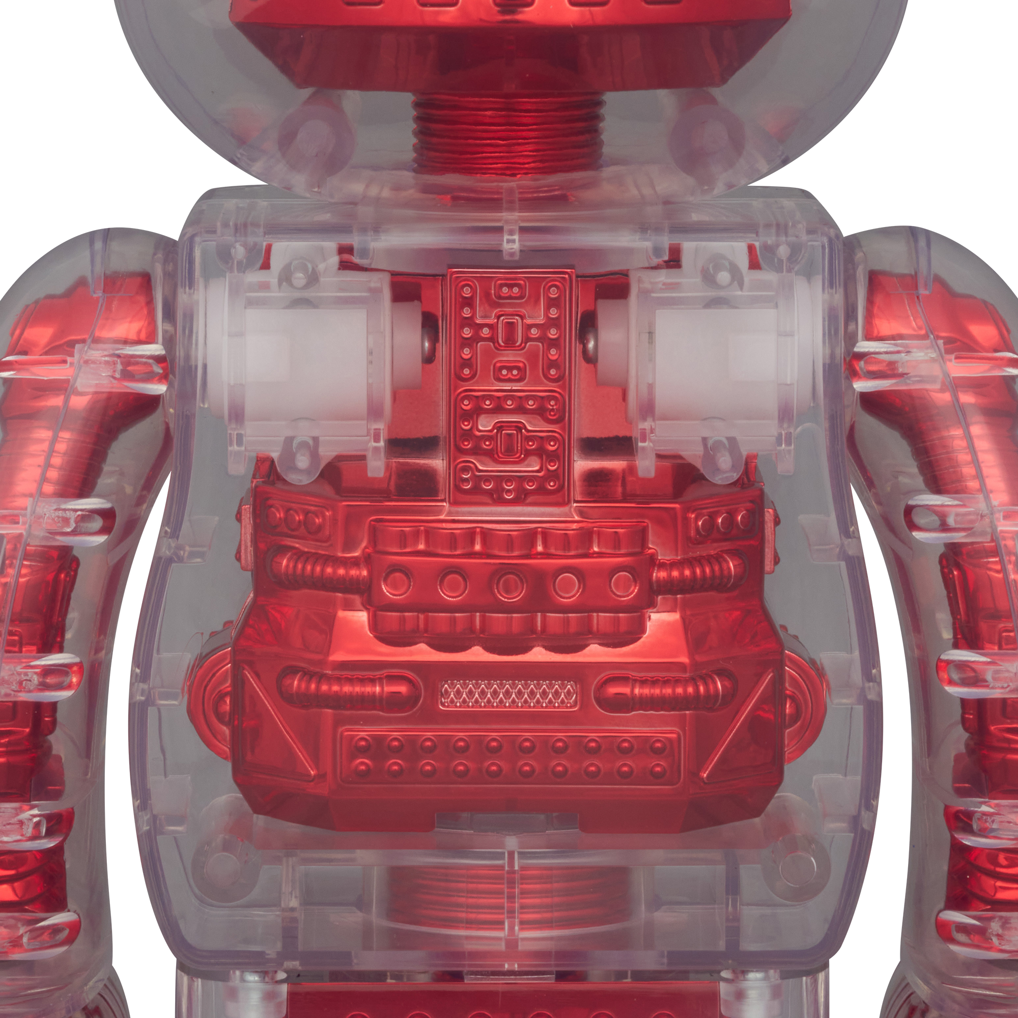 BE@RBRICK HxS（HIROTA SAIGANSHO） METALLIC RED 400％_1