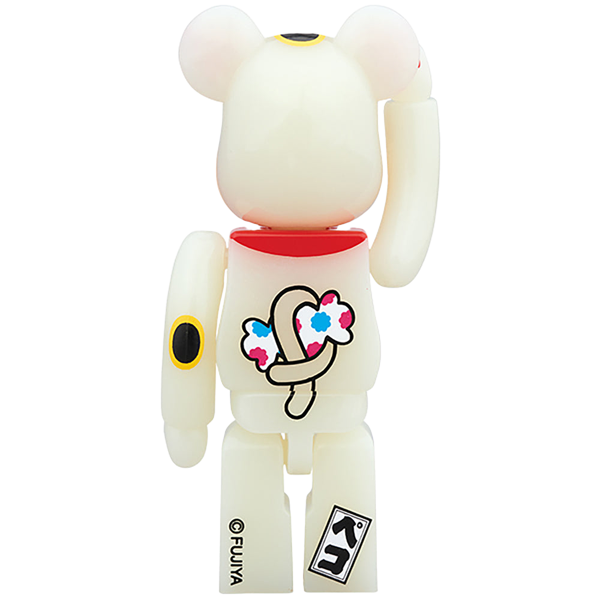 BE@RBRICK 招き猫 ペコちゃん 蓄光 100％ & 400％