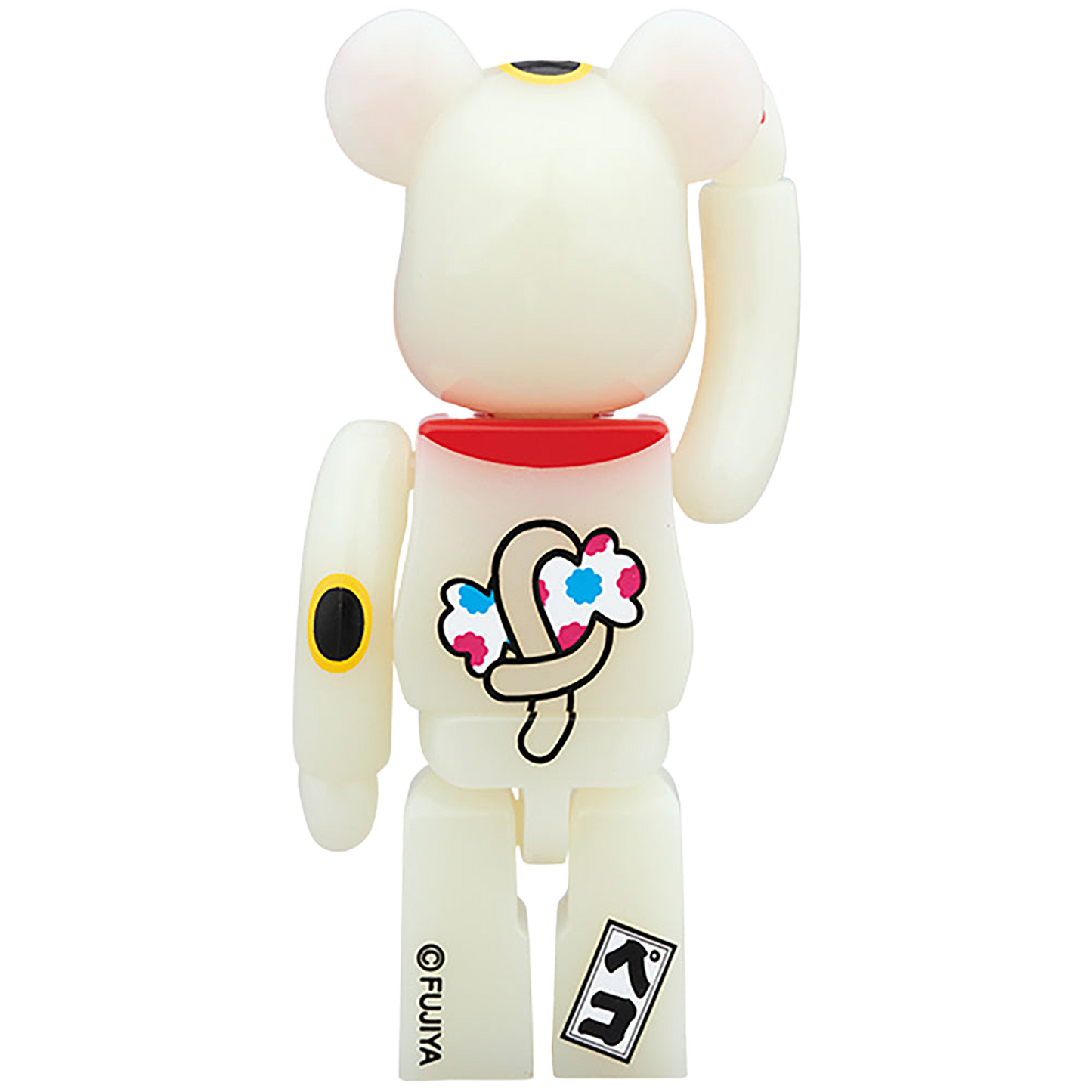 BE@RBRICK 招き猫 ペコちゃん 蓄光 100％ & 400％