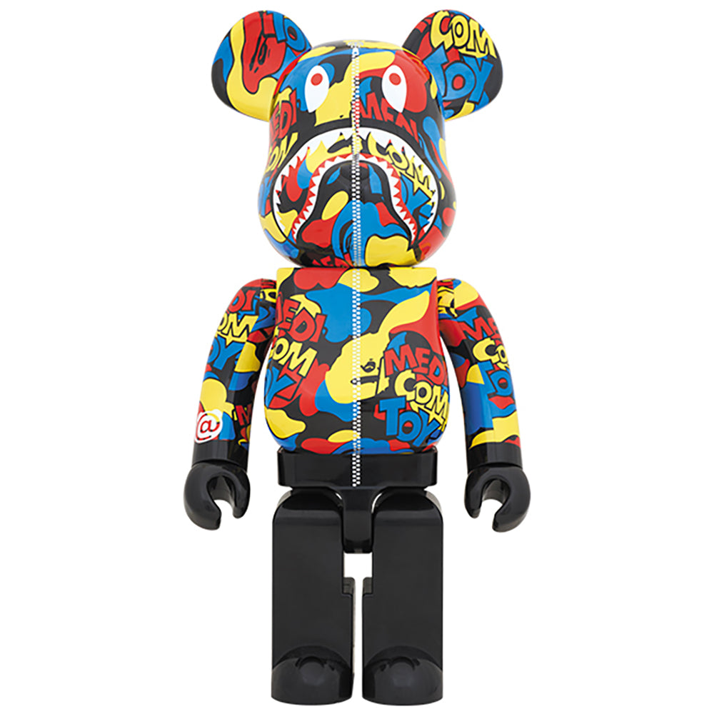 MEDICOM TOY CAMO SHARK BE@RBRICK 1000％_0