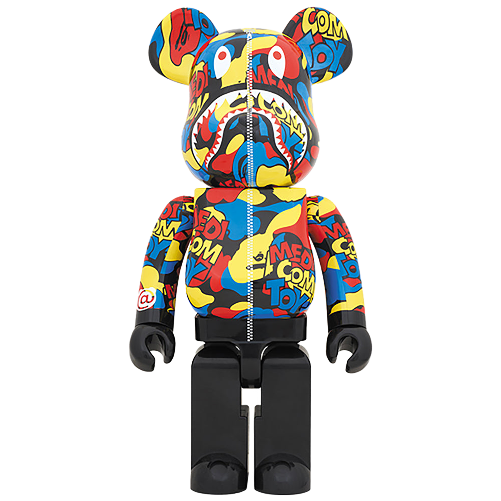 MEDICOM TOY CAMO SHARK BE@RBRICK 1000％
