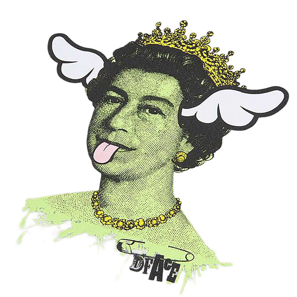 D*FACE CREW NECK SWEAT DSTQ