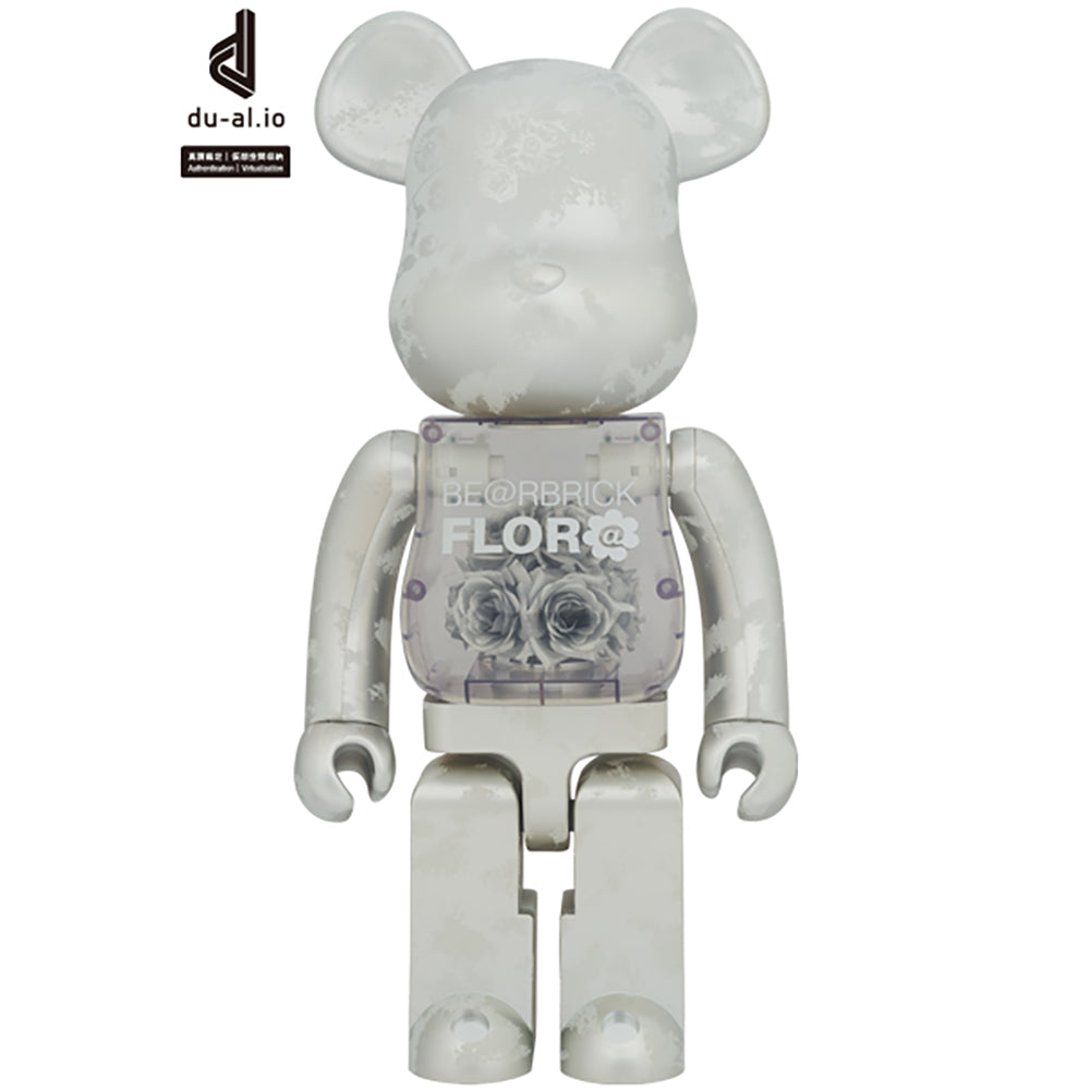 BE@RBRICK FLOR@ SILVER 1000％_0