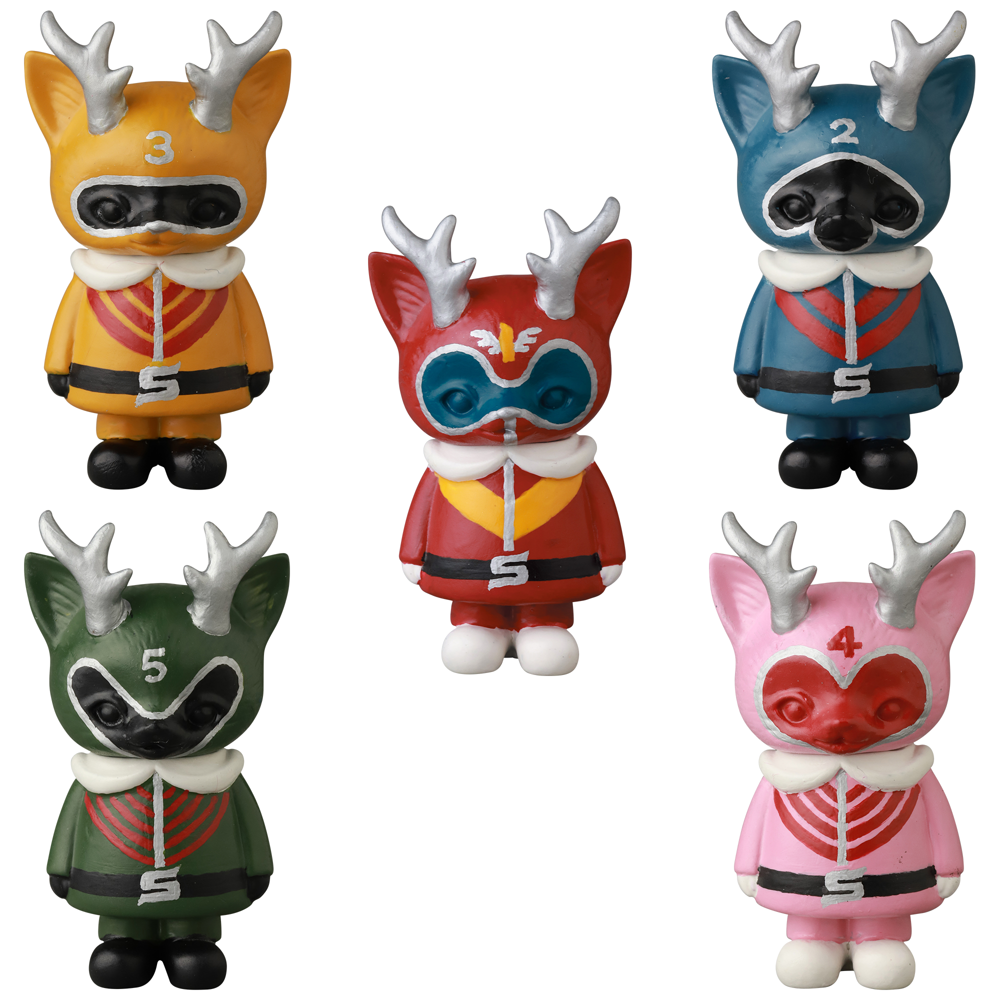 VAG(VINYL ARTIST GACHA) SPECIAL ゴレンジャー × MORRIS_0