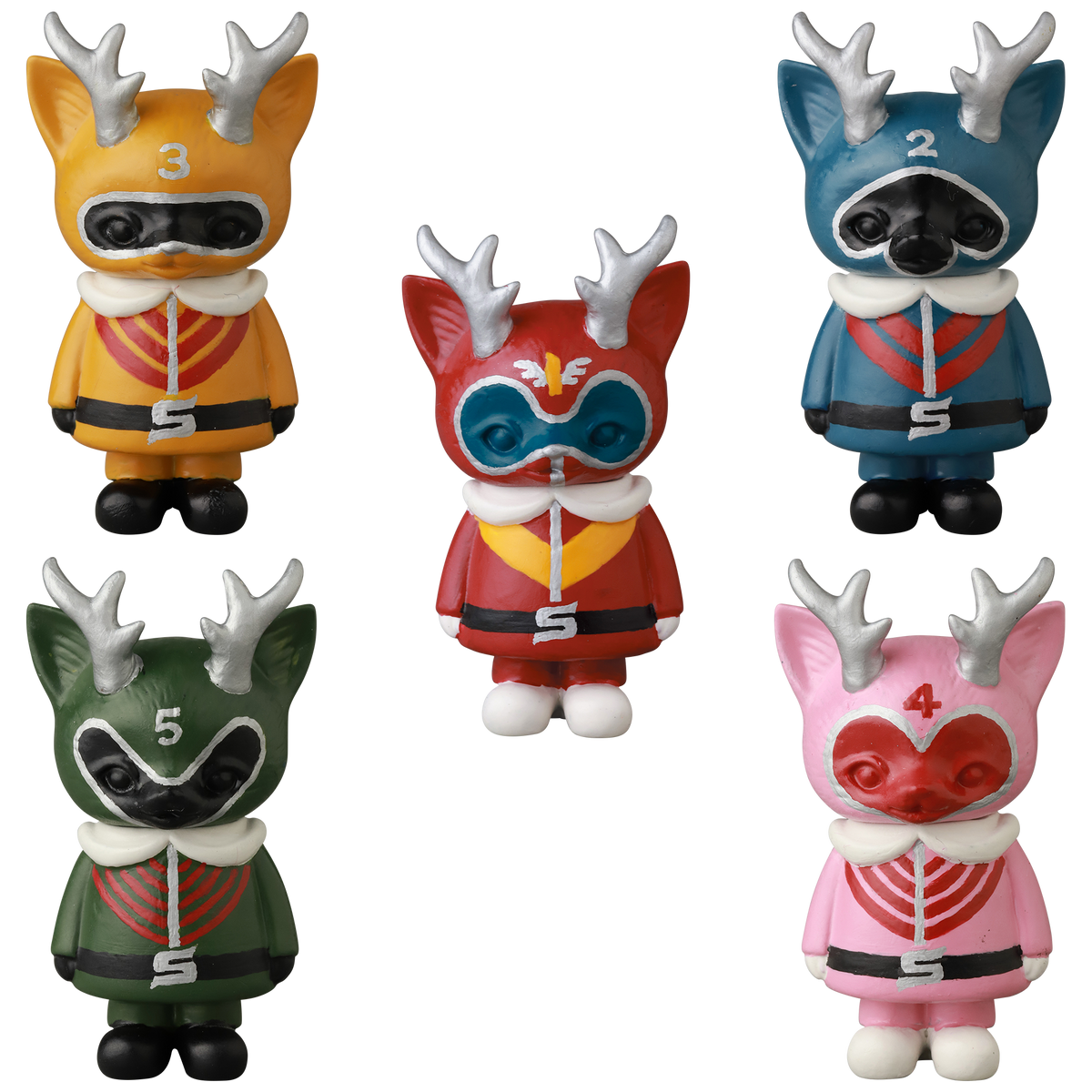 VAG(VINYL ARTIST GACHA) SPECIAL ゴレンジャー × MORRIS_0