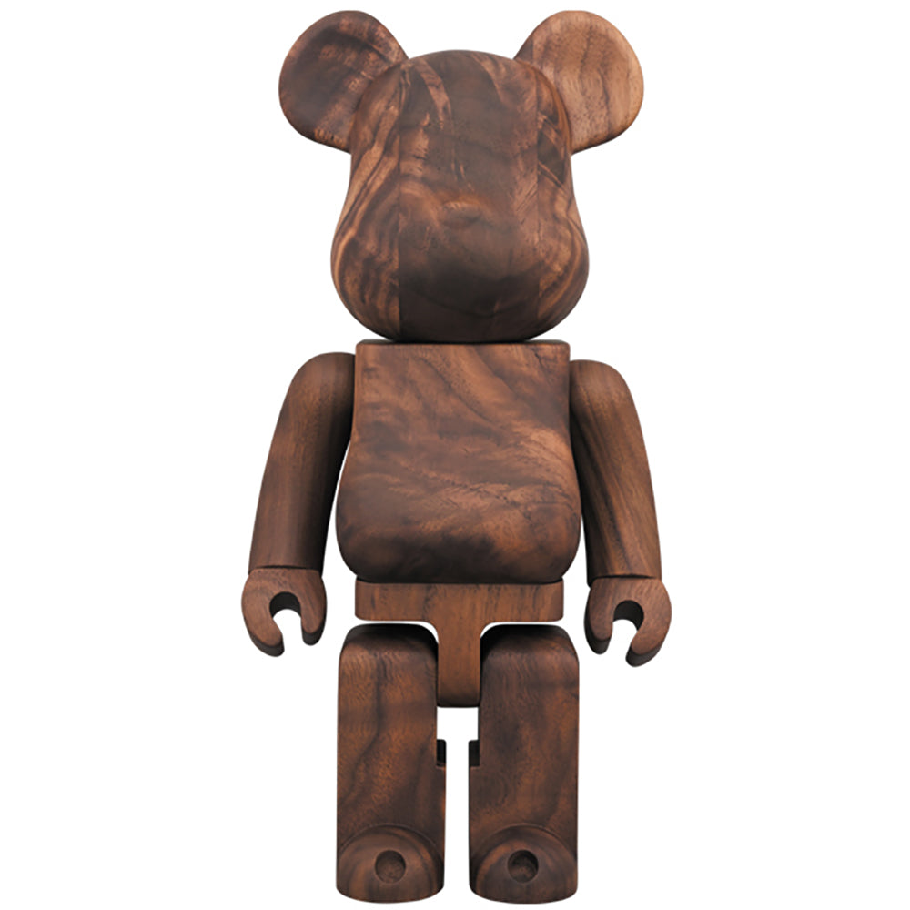 BE@RBRICK カリモク 杢 ウォールナット 400％_0