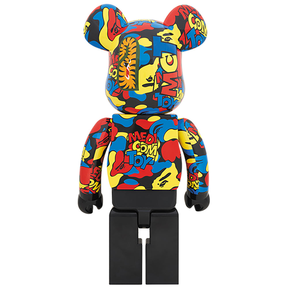 MEDICOM TOY CAMO SHARK BE@RBRICK 1000％_1