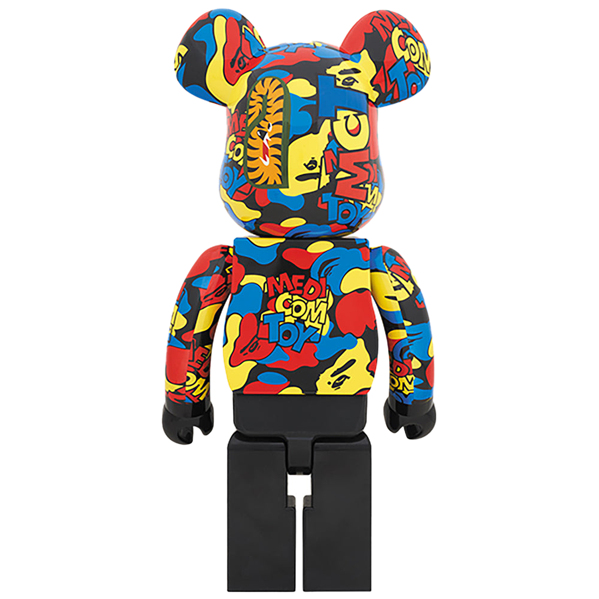 MEDICOM TOY CAMO SHARK BE@RBRICK 1000％
