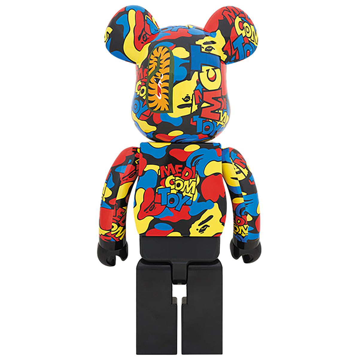 MEDICOM TOY CAMO SHARK BE@RBRICK 1000％
