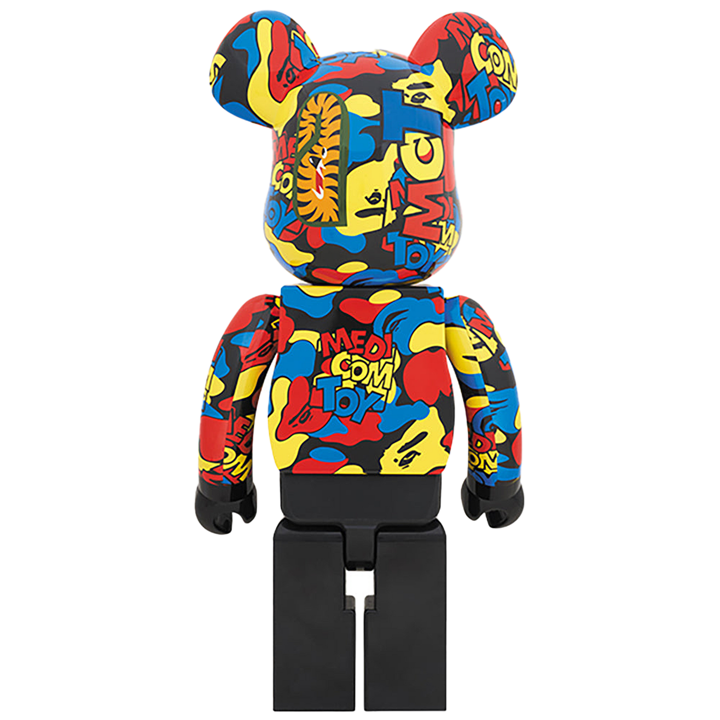 MEDICOM TOY CAMO SHARK BE@RBRICK 1000％
