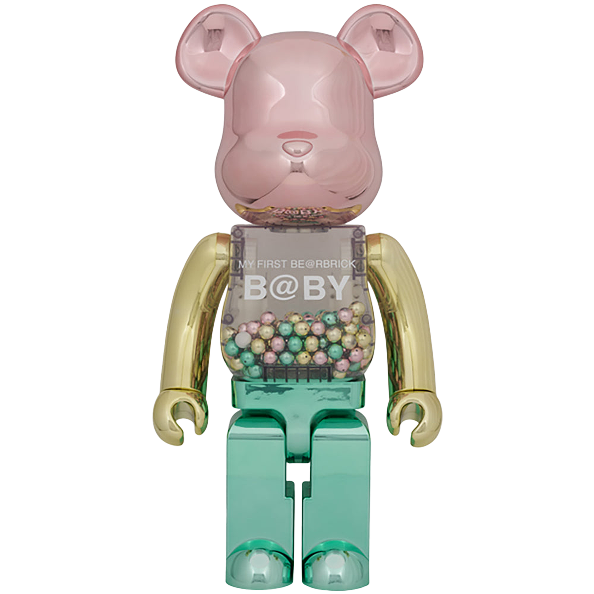 MY FIRST BE@RBRICK 1st COLOR CHROME Ver. 1000％