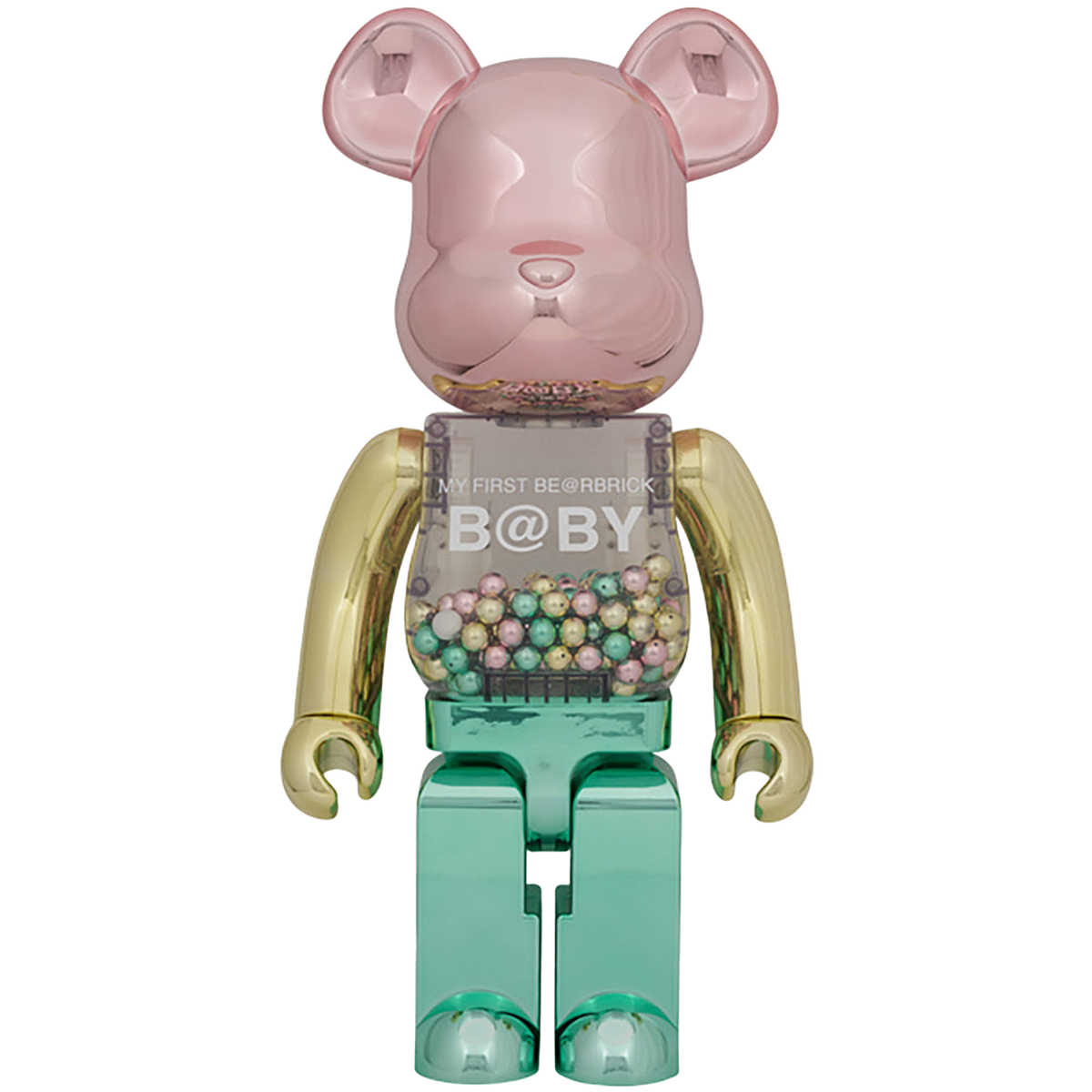 MY FIRST BE@RBRICK 1st COLOR CHROME Ver. 1000％