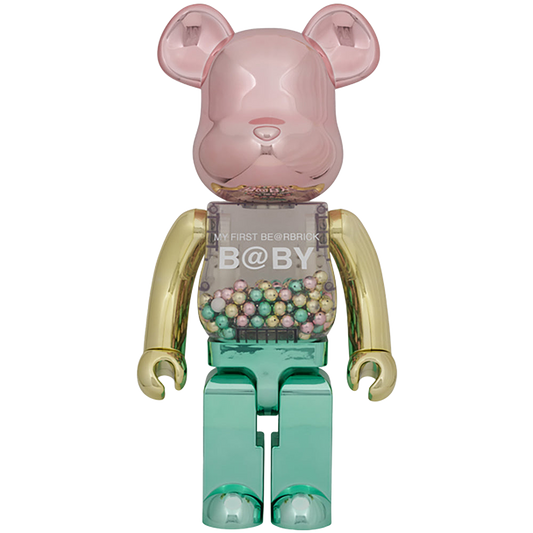 MY FIRST BE@RBRICK 1st COLOR CHROME Ver. 1000％