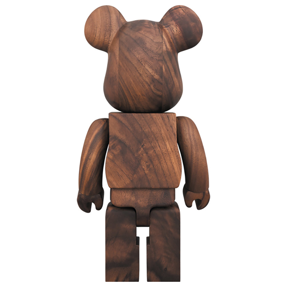BE@RBRICK カリモク 杢 ウォールナット 400％_1