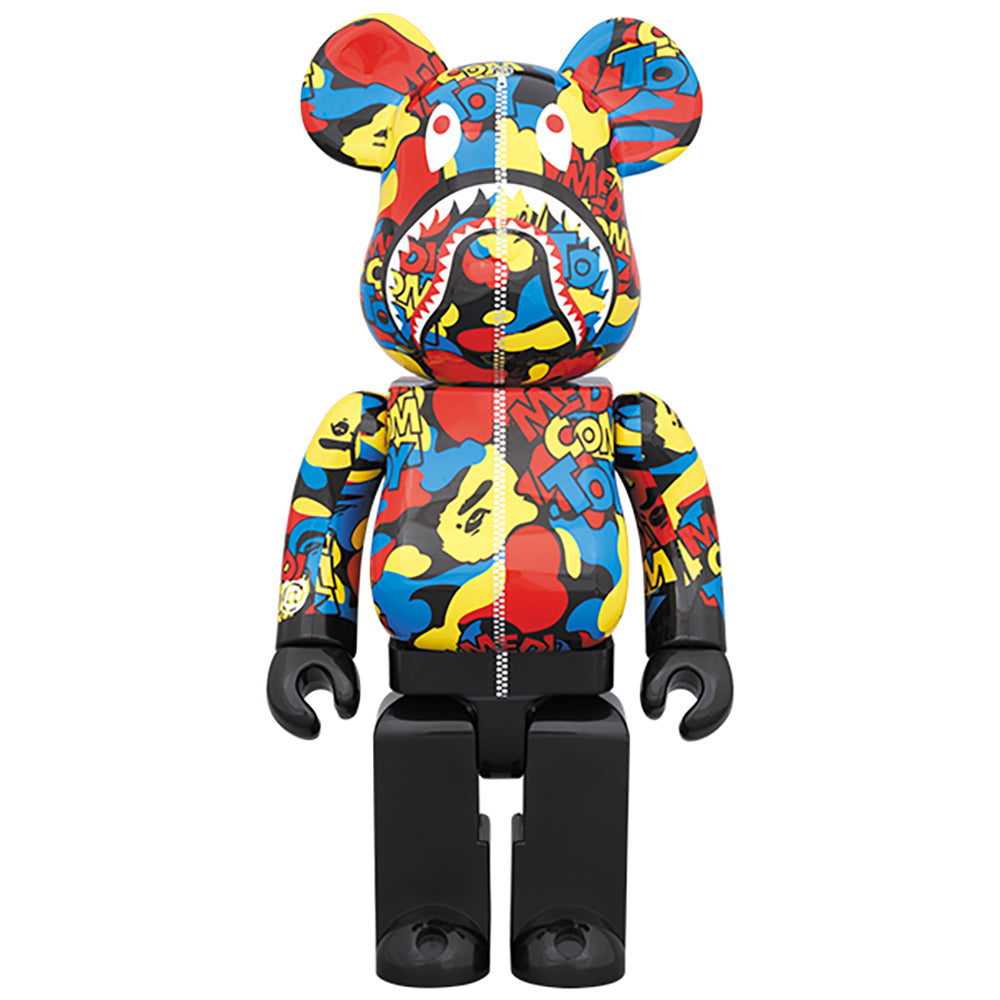 MEDICOM TOY CAMO SHARK BE@RBRICK 400％_0