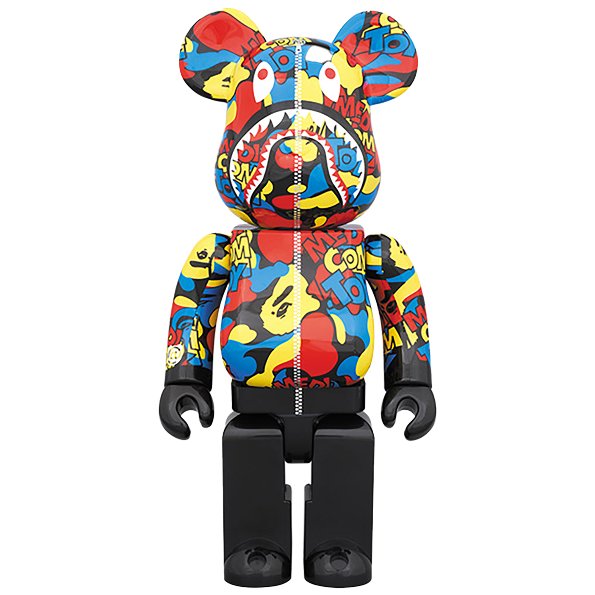 MEDICOM TOY CAMO SHARK BE@RBRICK 400％