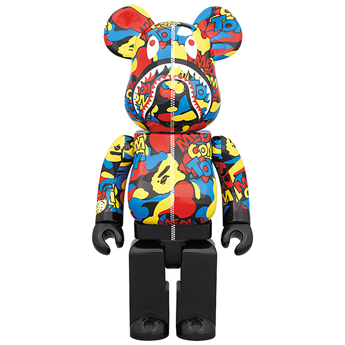 MEDICOM TOY CAMO SHARK BE@RBRICK 400％