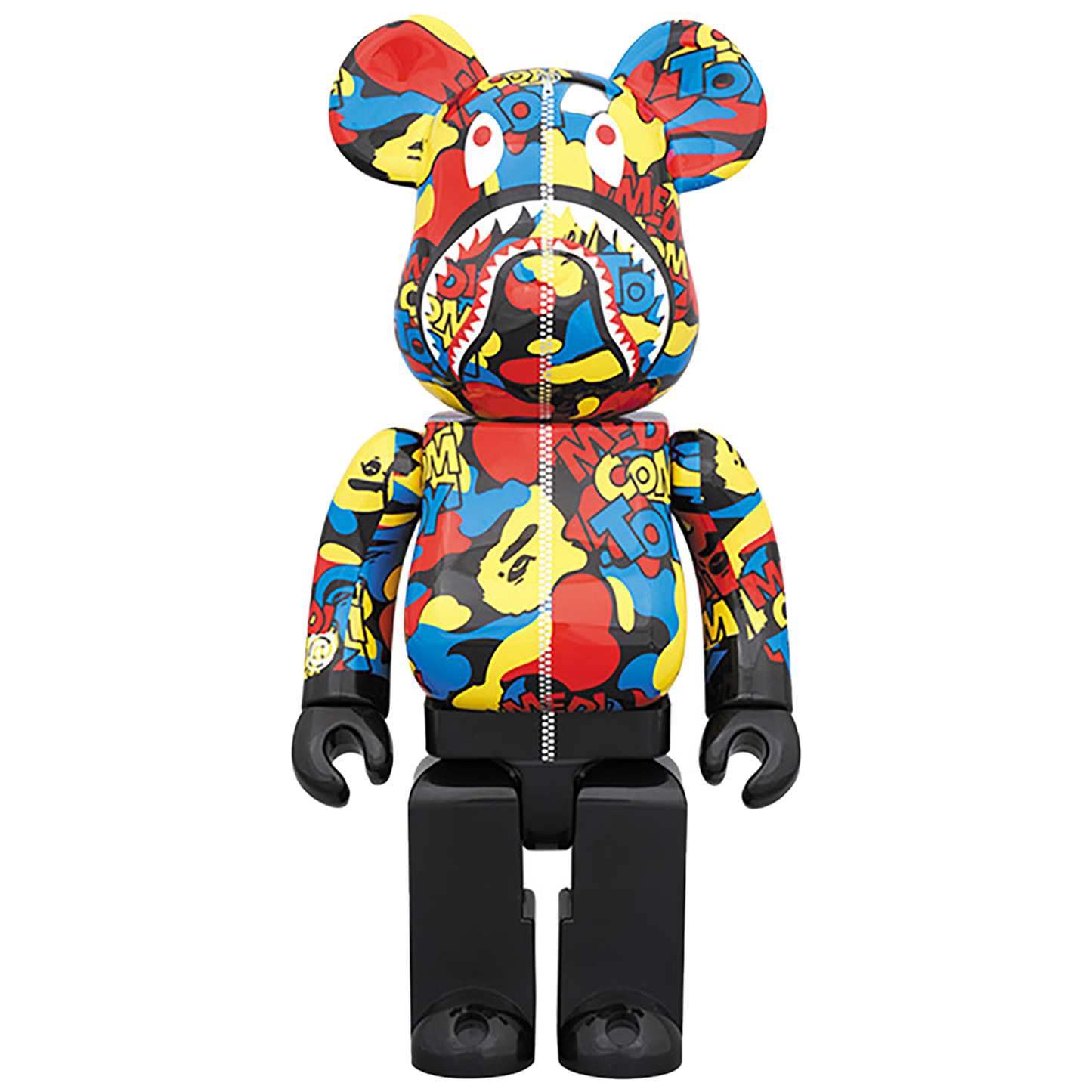 MEDICOM TOY CAMO SHARK BE@RBRICK 400％