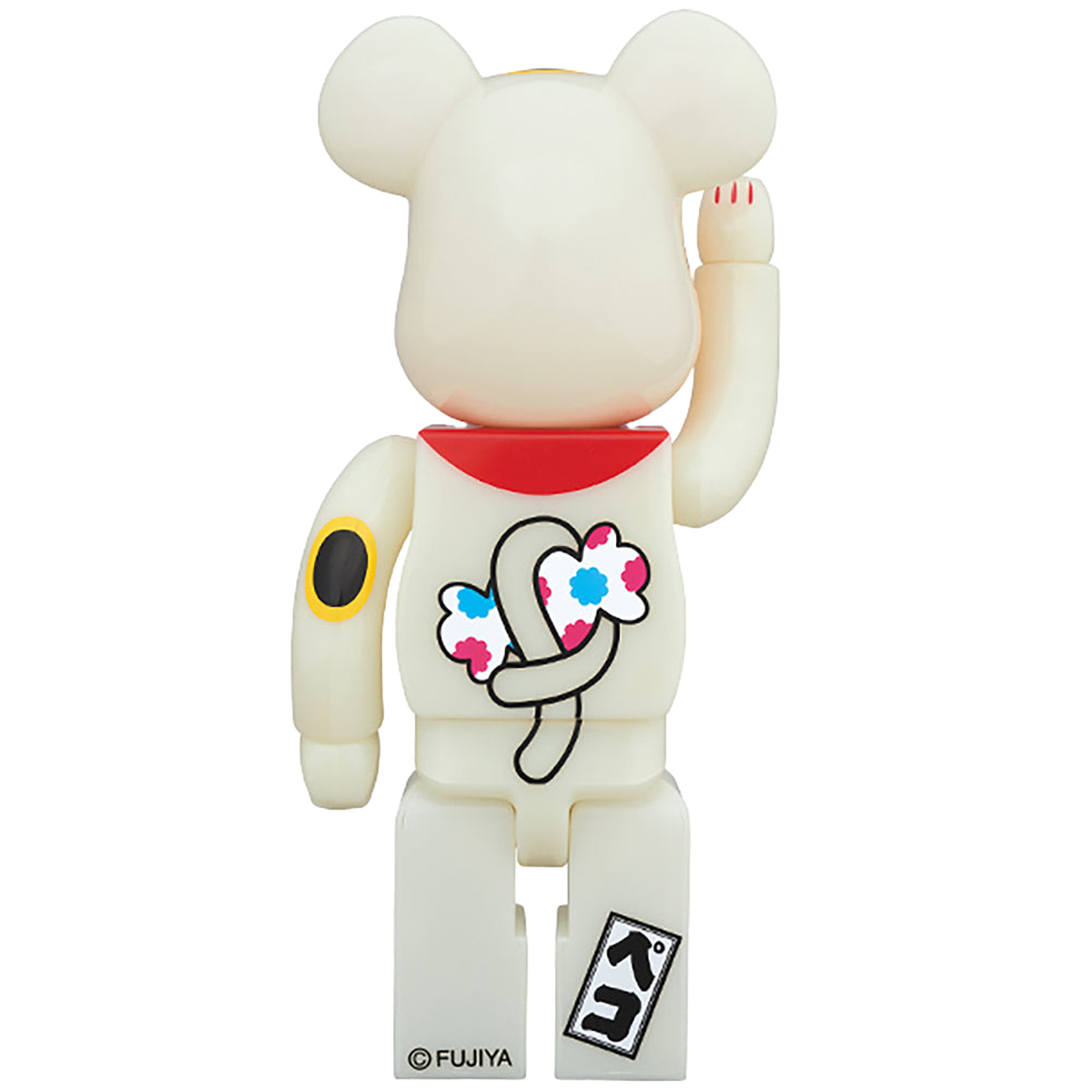 BE@RBRICK 招き猫 ペコちゃん 蓄光 100％ & 400％