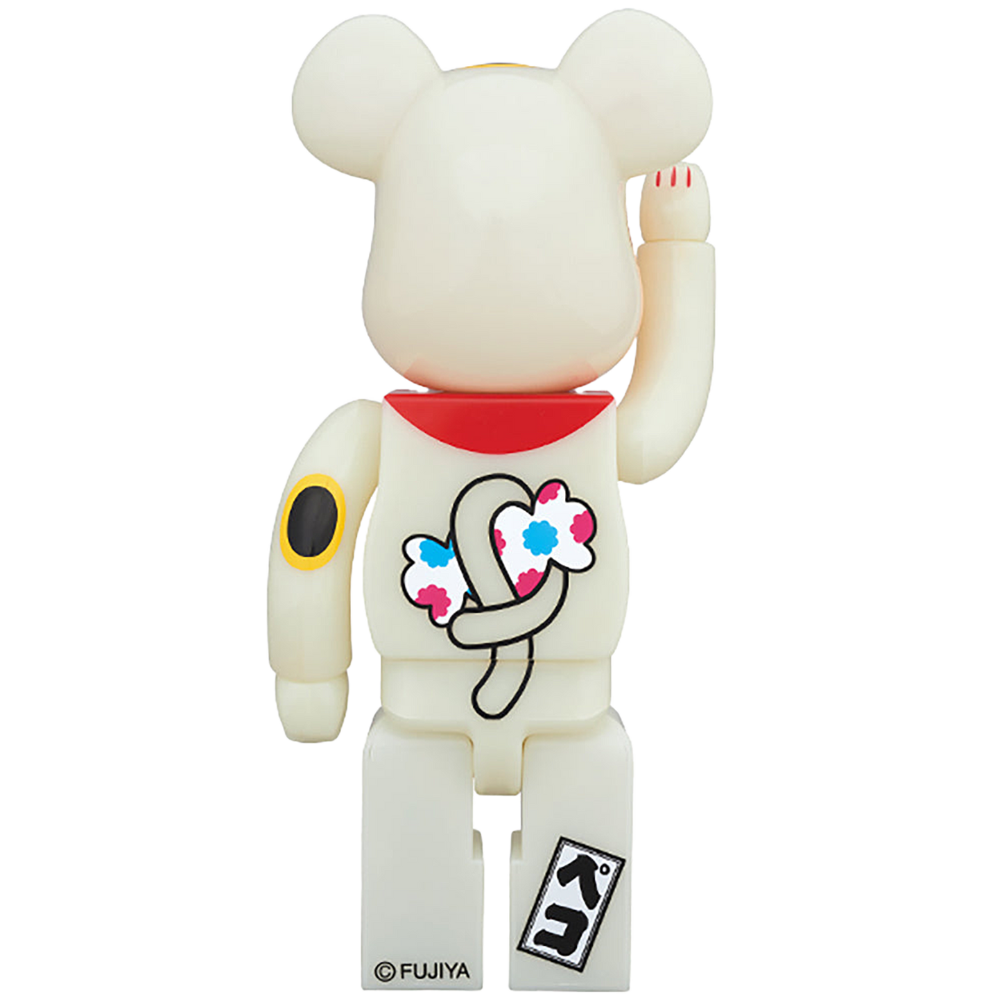 BE@RBRICK 招き猫 ペコちゃん 蓄光 100％ & 400％
