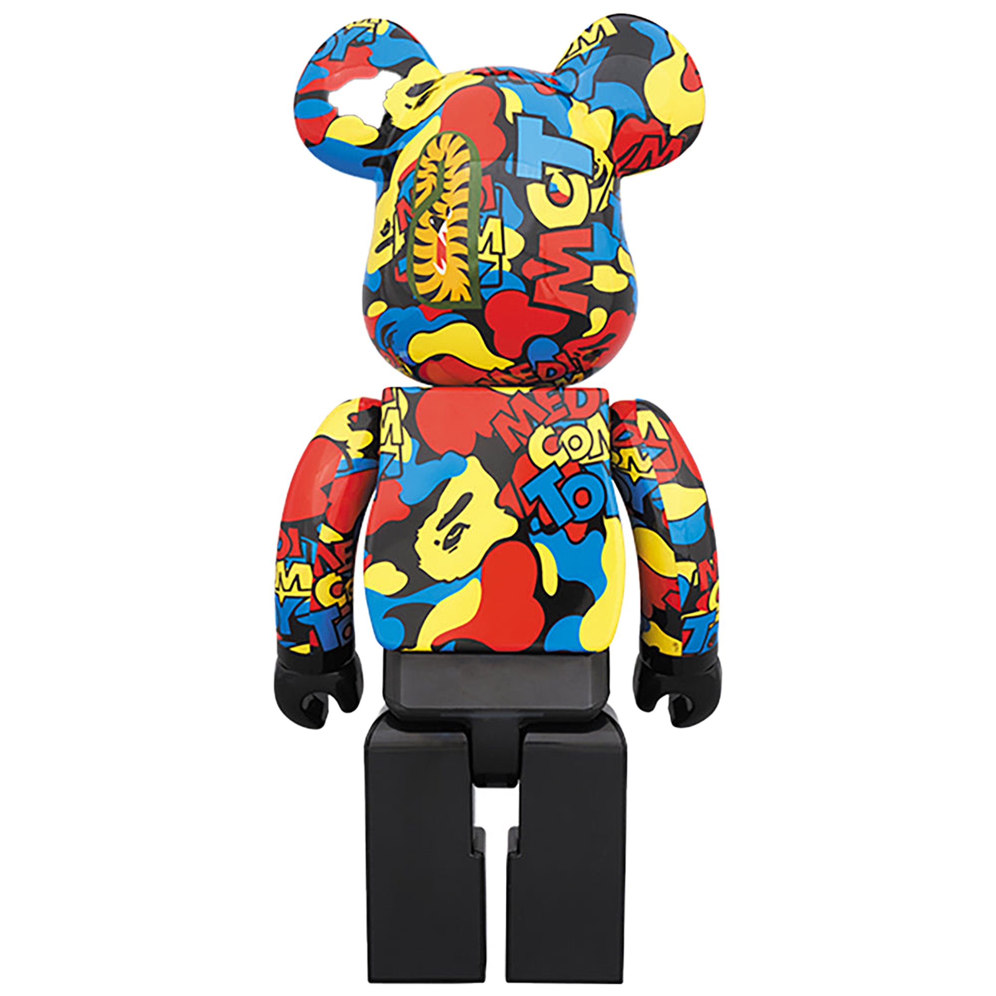 MEDICOM TOY CAMO SHARK BE@RBRICK 400％