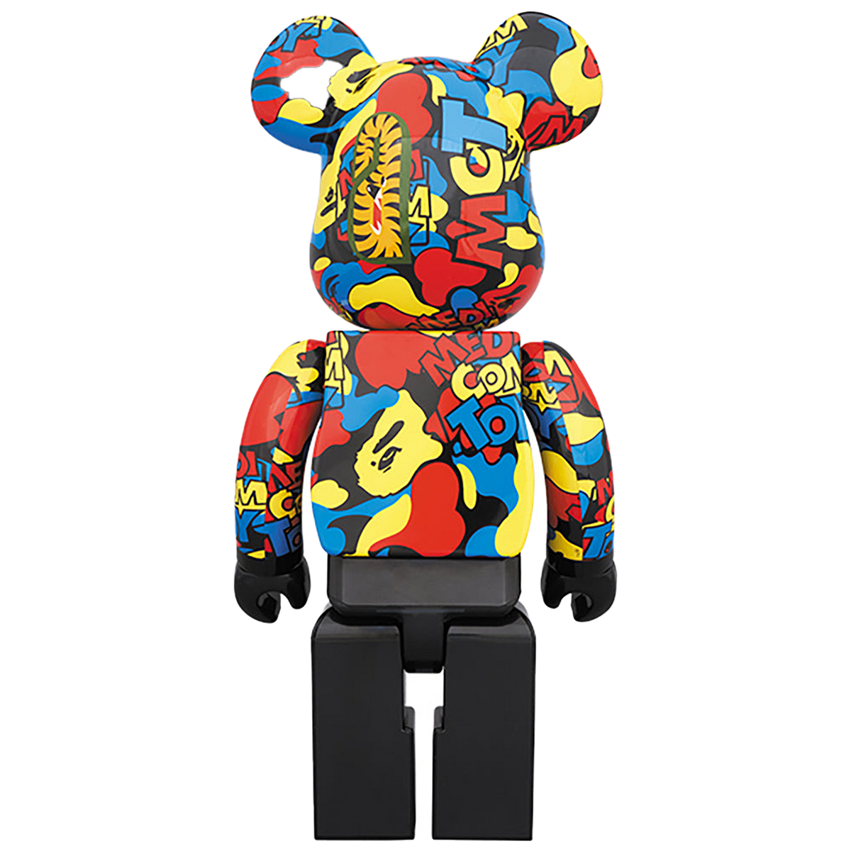 MEDICOM TOY CAMO SHARK BE@RBRICK 400％