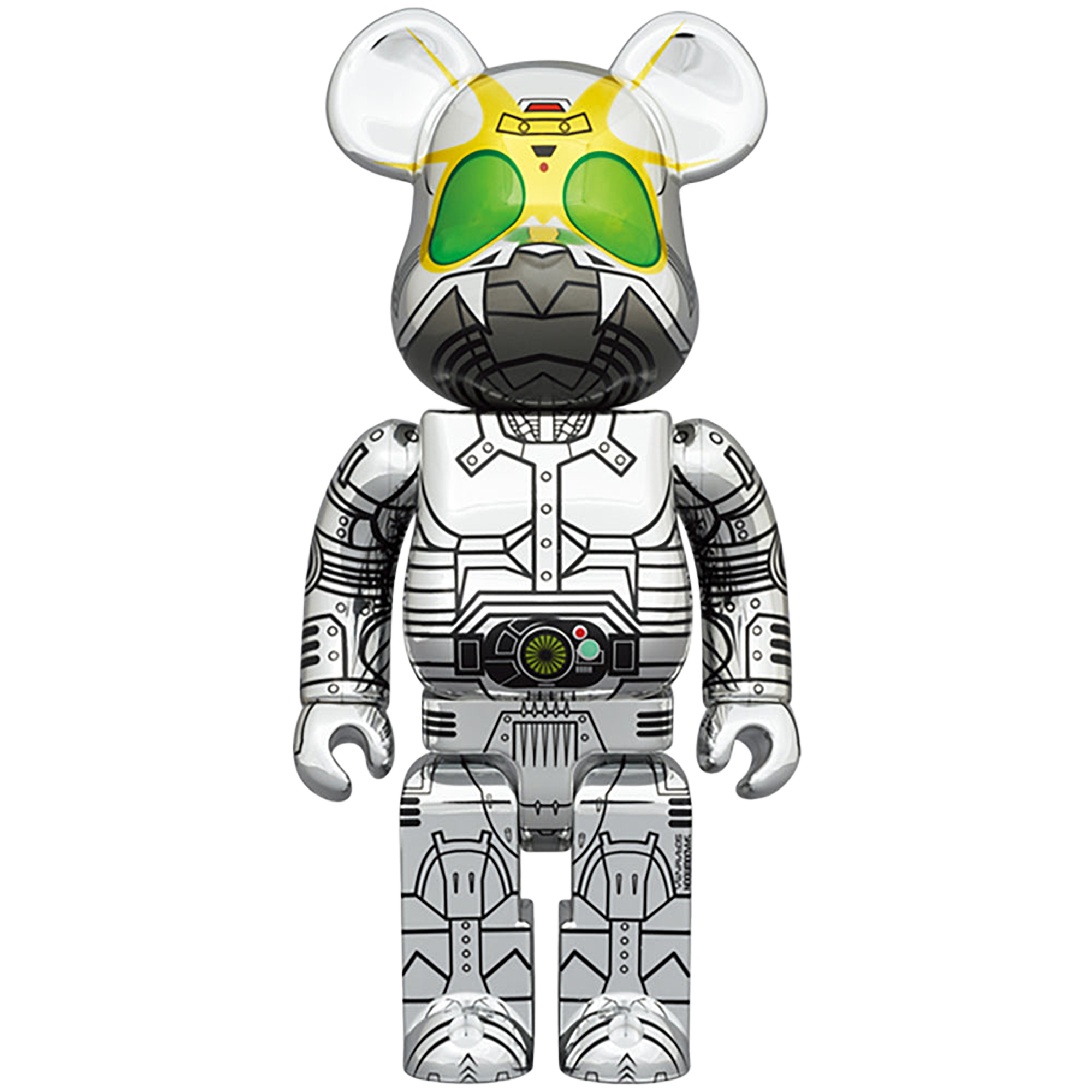 BE@RBRICK SHADOW MOON (Ver.HAJIME SORAYAMA) 400％