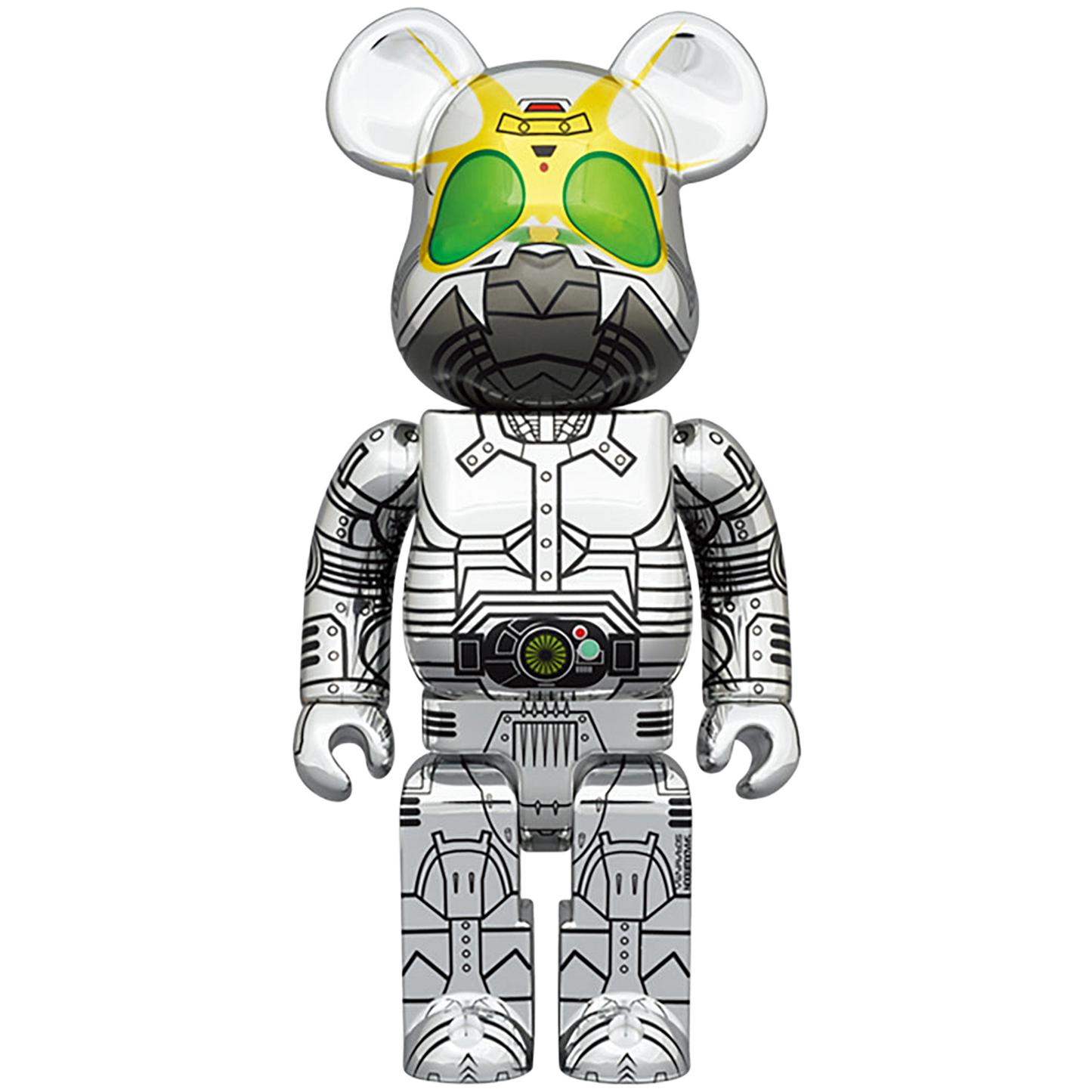 BE@RBRICK SHADOW MOON (Ver.HAJIME SORAYAMA) 400％