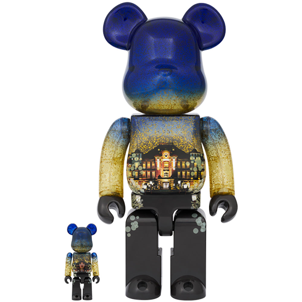 BE@RBRICK 東京駅丸の内駅舎モデル Light Up Ver. 100％ & 400％_0