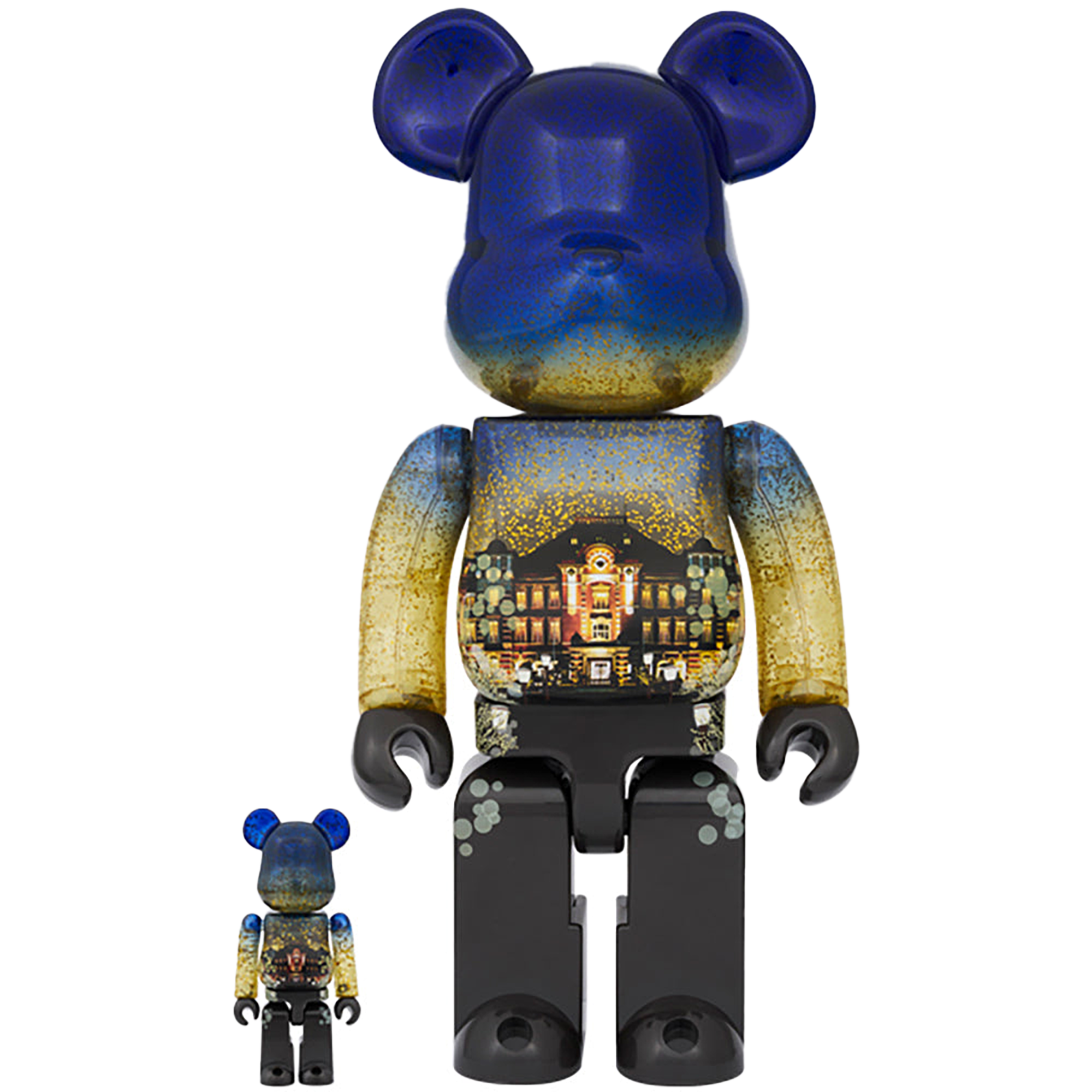 BE@RBRICK 東京駅丸の内駅舎モデル Light Up Ver. 100％ & 400％