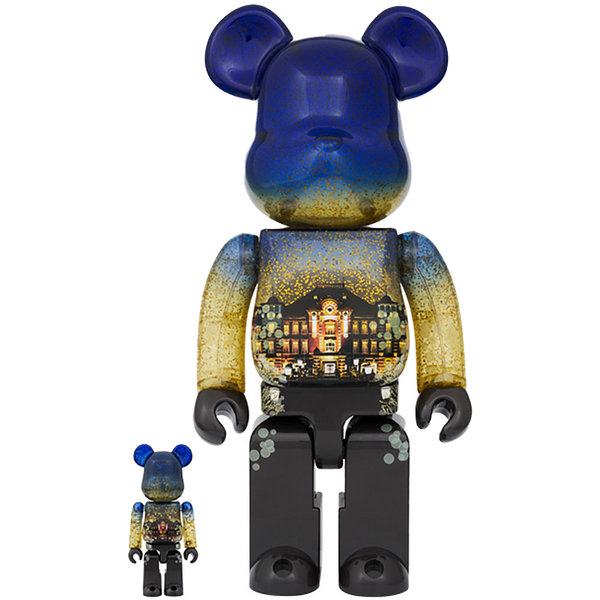 BE@RBRICK 東京駅丸の内駅舎モデル Light Up Ver. 100％ & 400