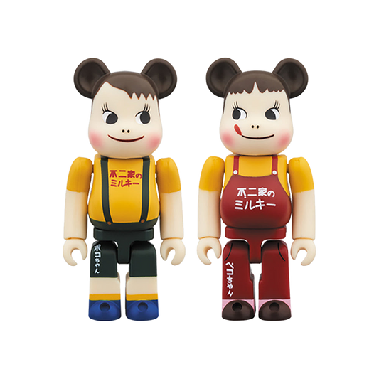BE@RBRICK ペコちゃん&ポコちゃん ビンテージ版 2体セット