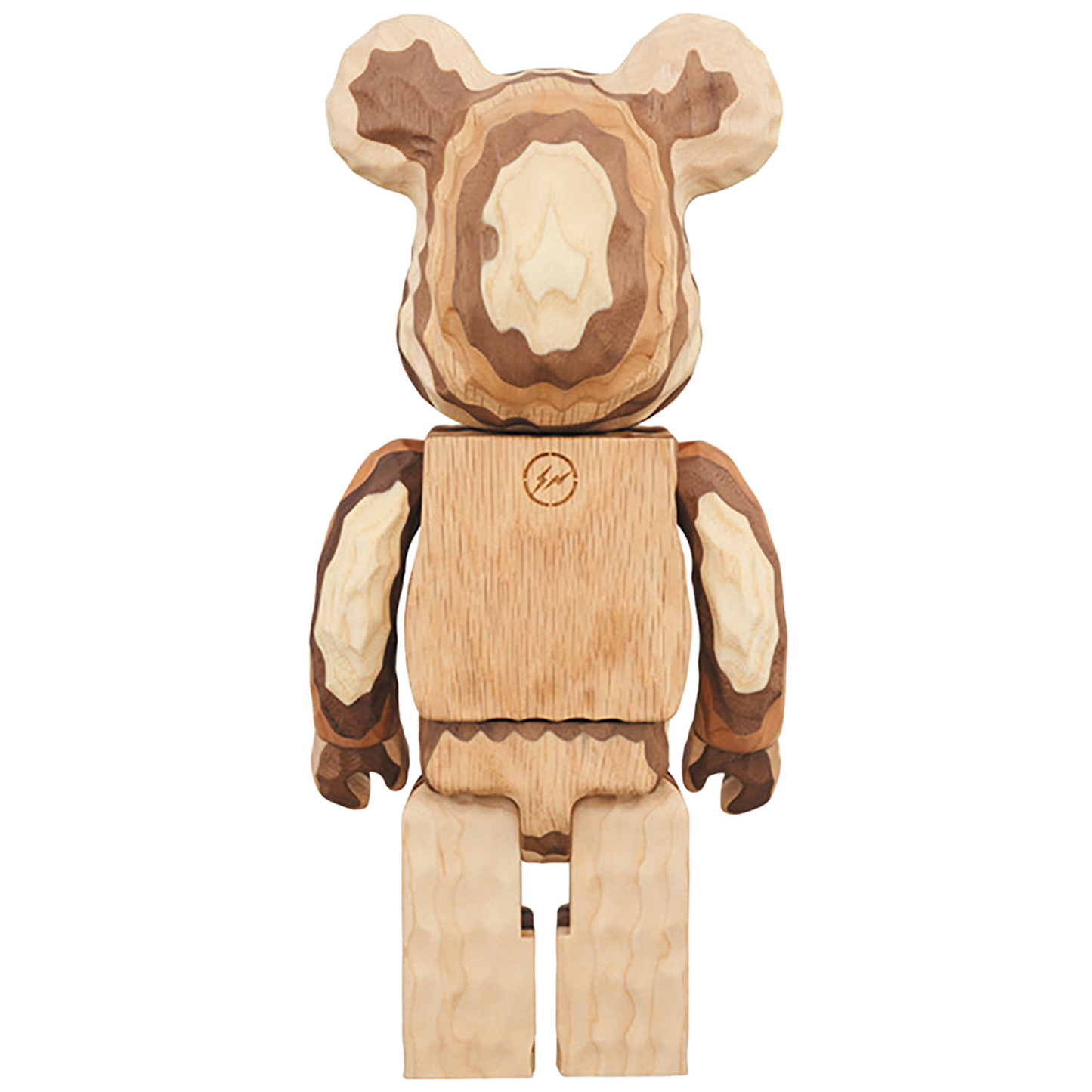 BE@RBRICK カリモク fragmentdesign 400％ carved wooden - LAYERED