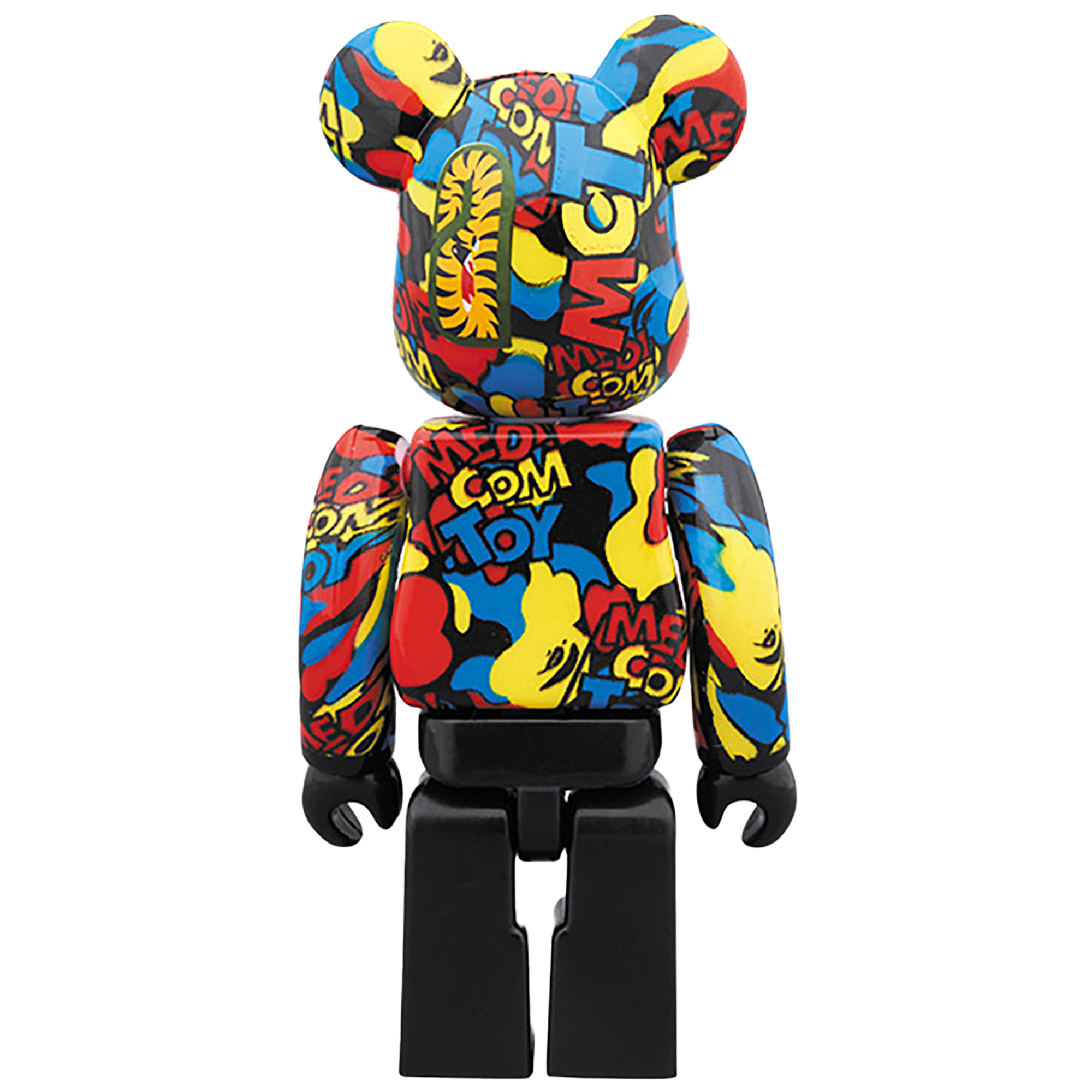 MEDICOM TOY CAMO SHARK BE@RBRICK 100％