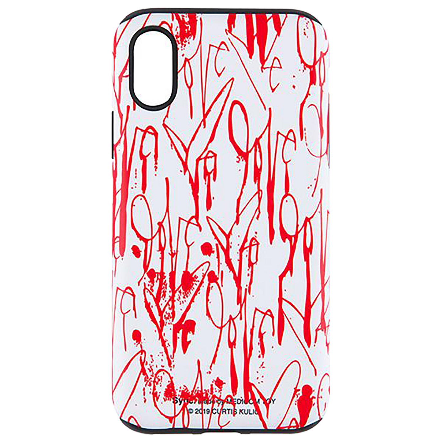 Curtis Kulig iPhone CASE for XS "ALL OVER"