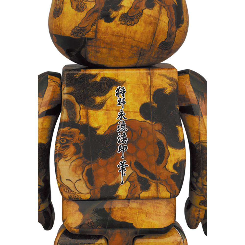 BE@RBRICK 狩野永徳 「唐獅子図屏風」100％ & 400％_3