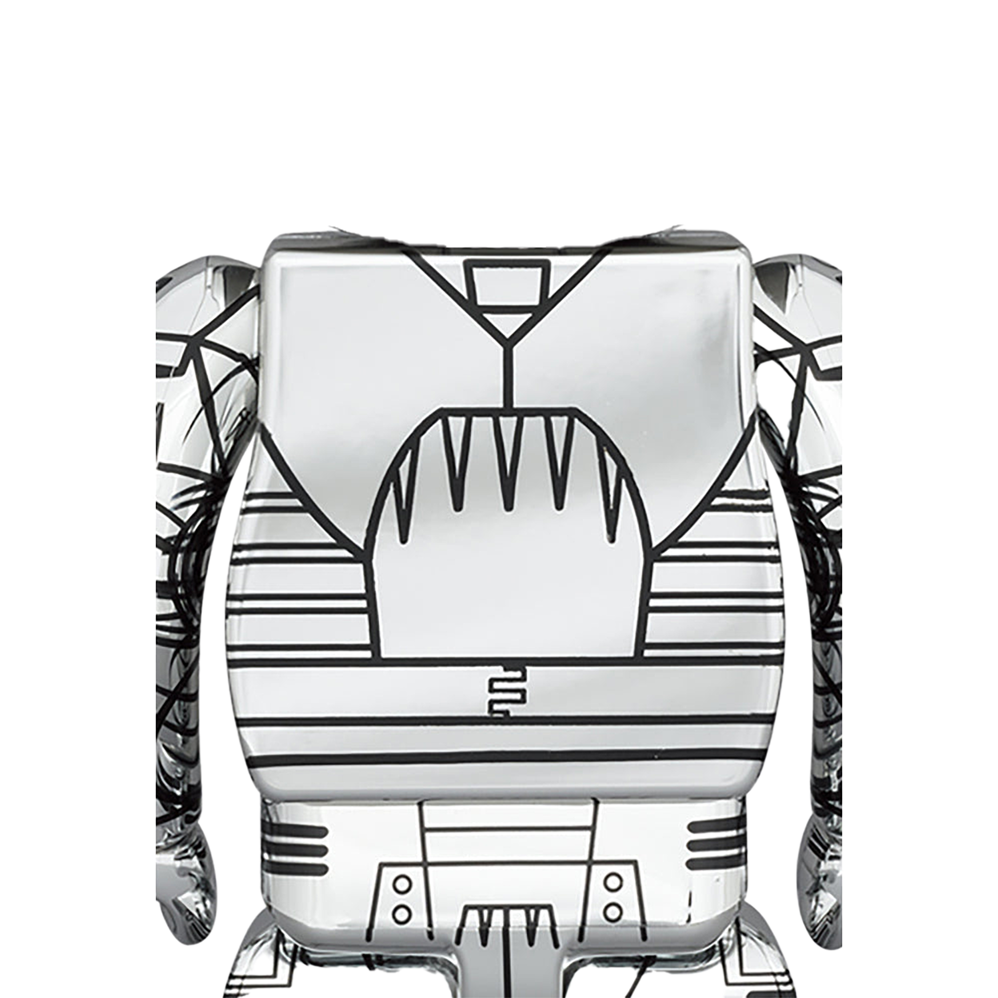 BE@RBRICK SHADOW MOON (Ver.HAJIME SORAYAMA) 400％